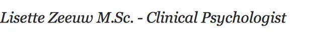 Lisette Zeeuw - Clinical Psychologist logo