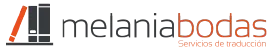 Melania Bodas | Traductor jurado (inglés-español) | Sworn translator (English-Spanish) logo
